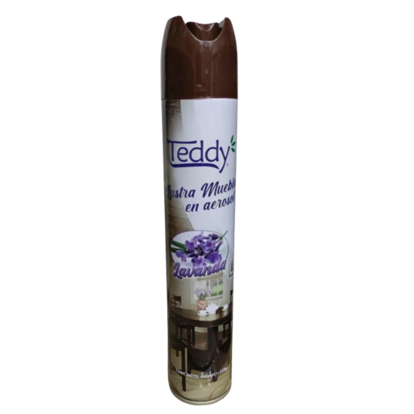 Lustra Spray Muebles Brillo Y Protección 420 Ml Teddy 1