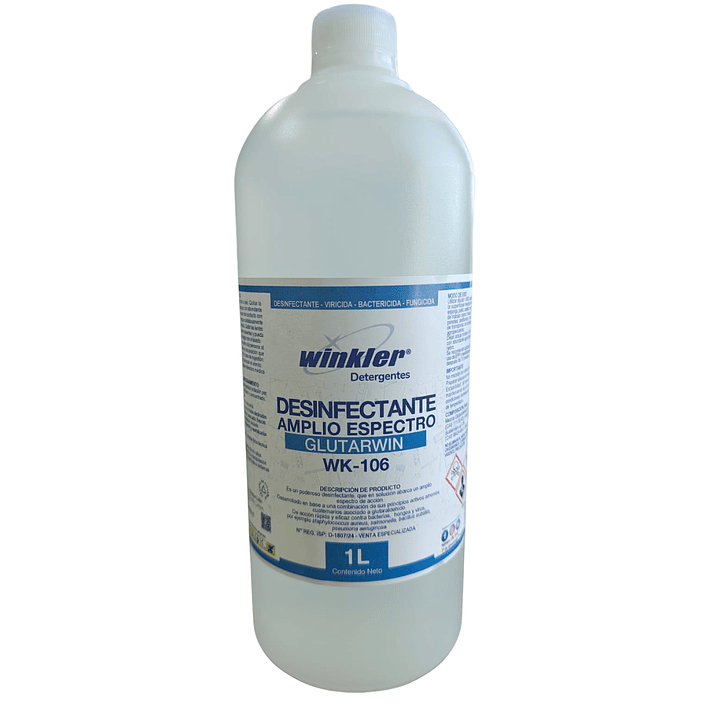 Desinfectante Liquido Glutaraldehído Env 1 Litro - Wk-106 1