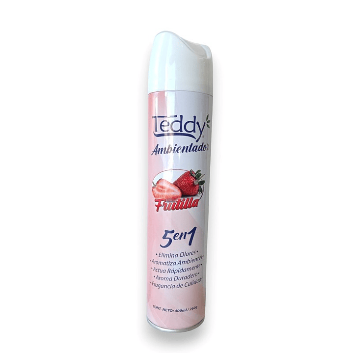 Desodorante Ambiental Frutilla 400 Ml - Teddy 1