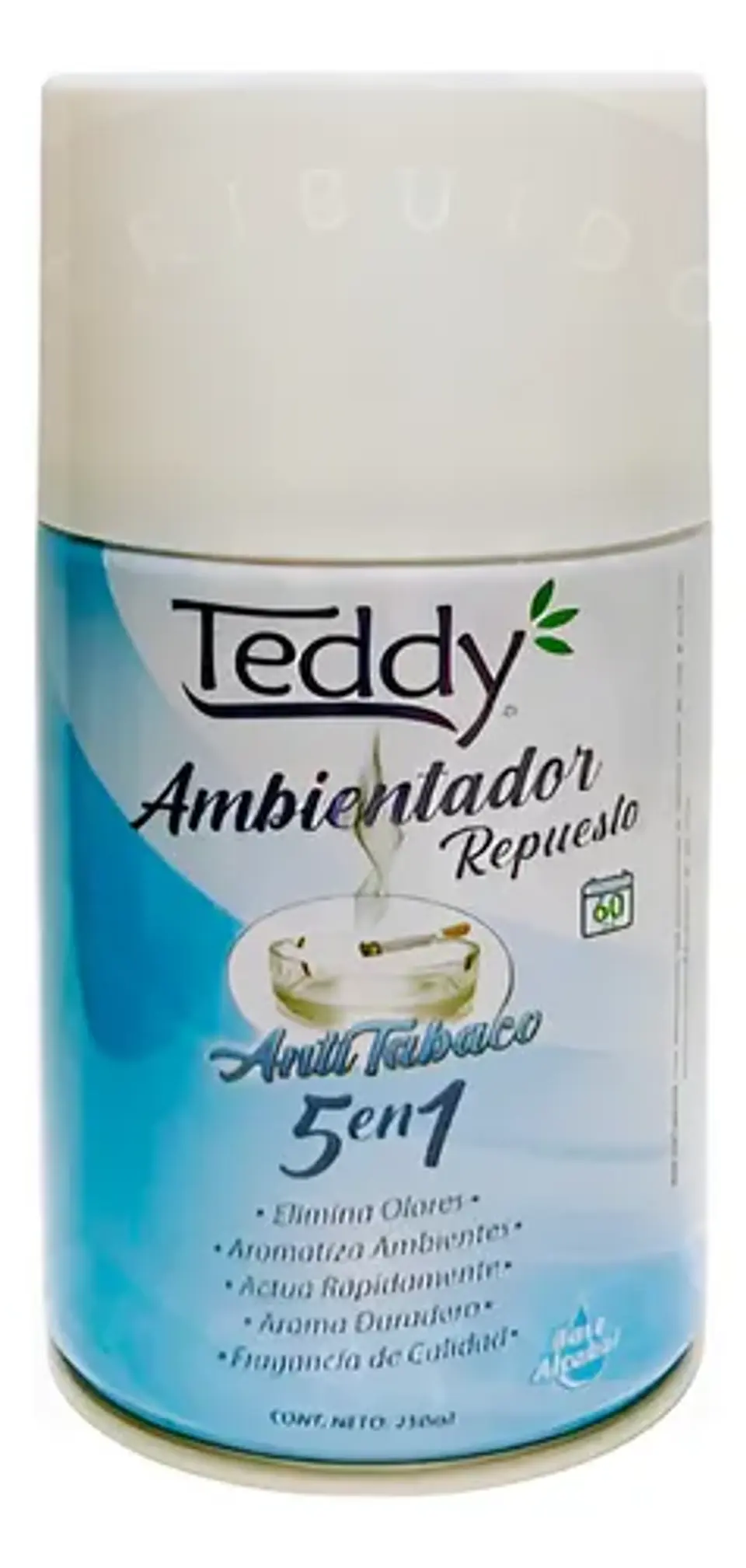 Desodorante Ambientador Repuesto Anti tabaco 250 ml – Teddy 1