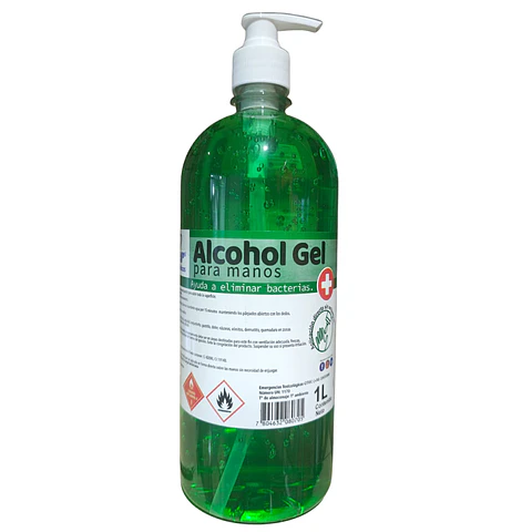Gel alcohol con tapa dosificadora 1 Litro WK-117 - Winkler