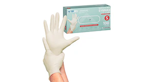Guantes de Vinilo Blanco Synmax - TopSafe