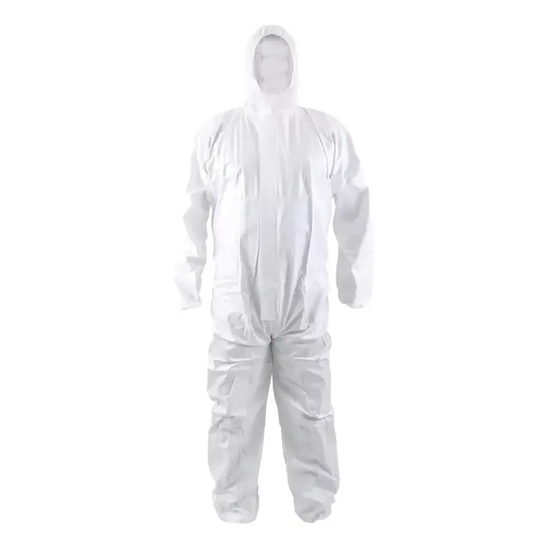 Buzo Overol Desechable Blanco Impermeable - MRED 1