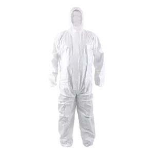 Buzo Overol Desechable Blanco Impermeable - MRED