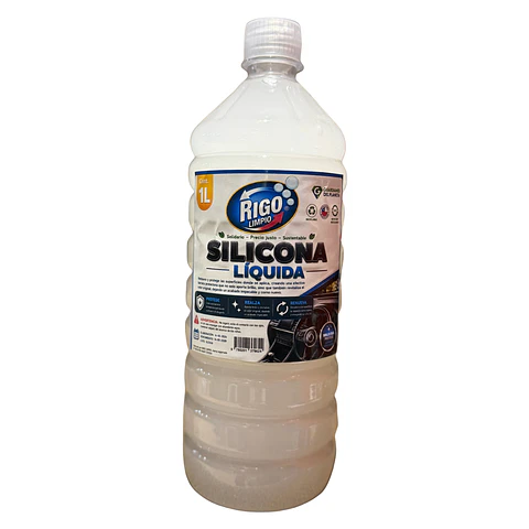 Silicona Líquida 1 Litro Renovador Protector - Rigo 