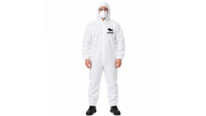 Buzo Desechable Blanco Poliester 50 Grs- Black Bull