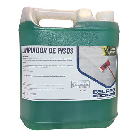 Limpiapisos Aroma Bamboo Belpro 5 Litros 