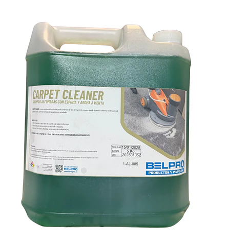 Shampoo Para Alfombra Alta Espuma Env. 5 Litros -belpro