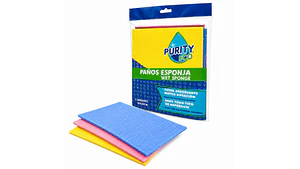 Paño Esponja Ultra Absorbente 3 Unidades
