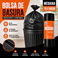 Bolsa De Basura Mediana 70x90 Cms Rollo 10 Unidades - Miniatura 2