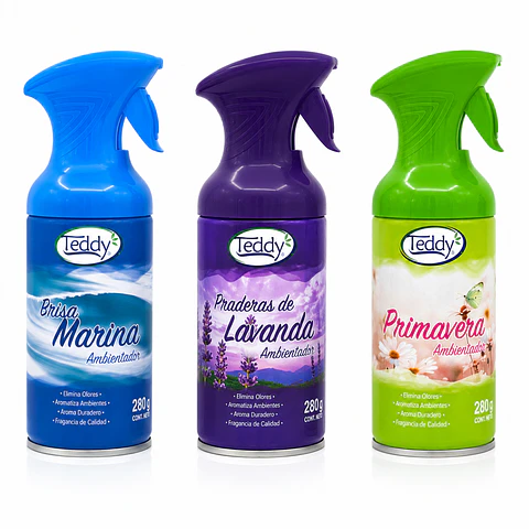 Ambientador Teddy Con Gatillo 280g Varios Aromas - Teddy