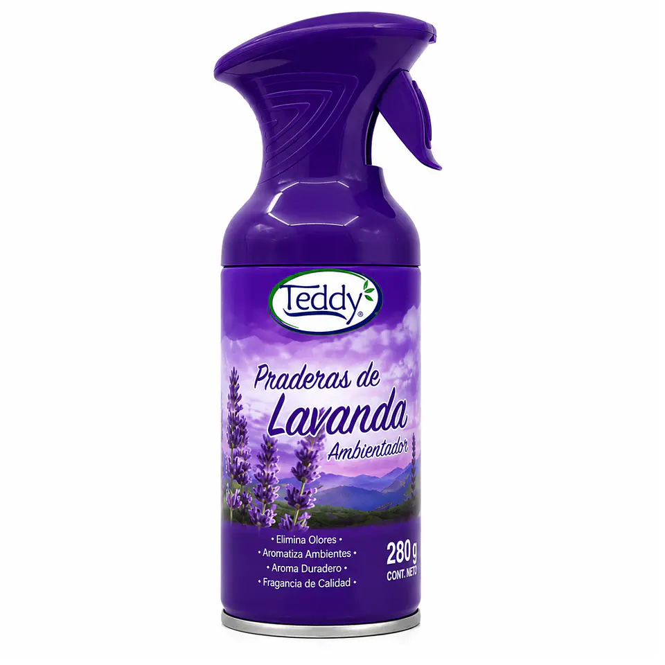 Ambientador Teddy Con Gatillo 280g Varios Aromas - Teddy 3