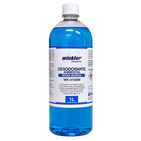 Desodorante Ambiental Brisa Marina 1 Litro WK-010 BM - Winkler