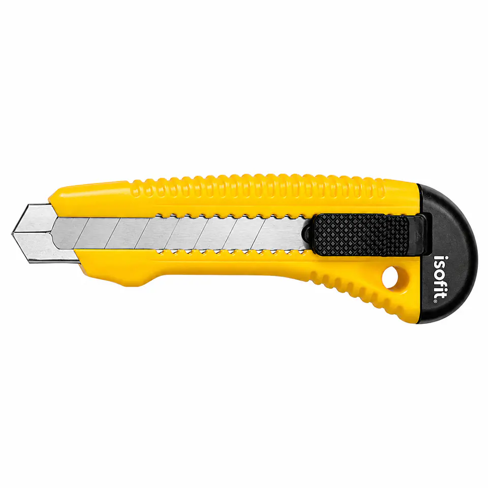 Cuchillo Cartonero Grande Con Traba Seguridad Isofit N°80 1