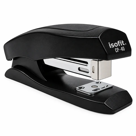 Corchetera Plástica Isofit CP-40 Negra 20 Hojas 26/6