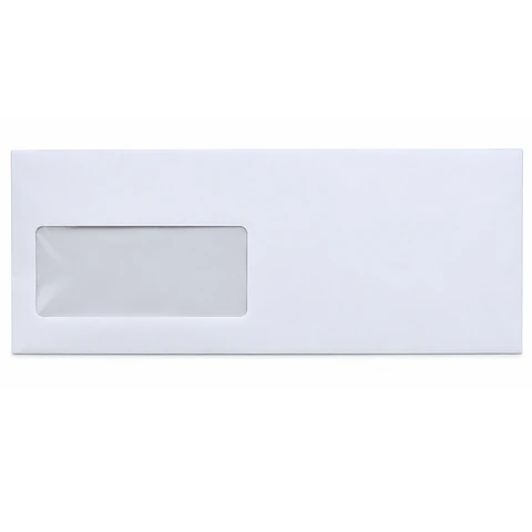 Sobre Americano Isofit Blanco con Ventana 23 × 10 cm – 80 g