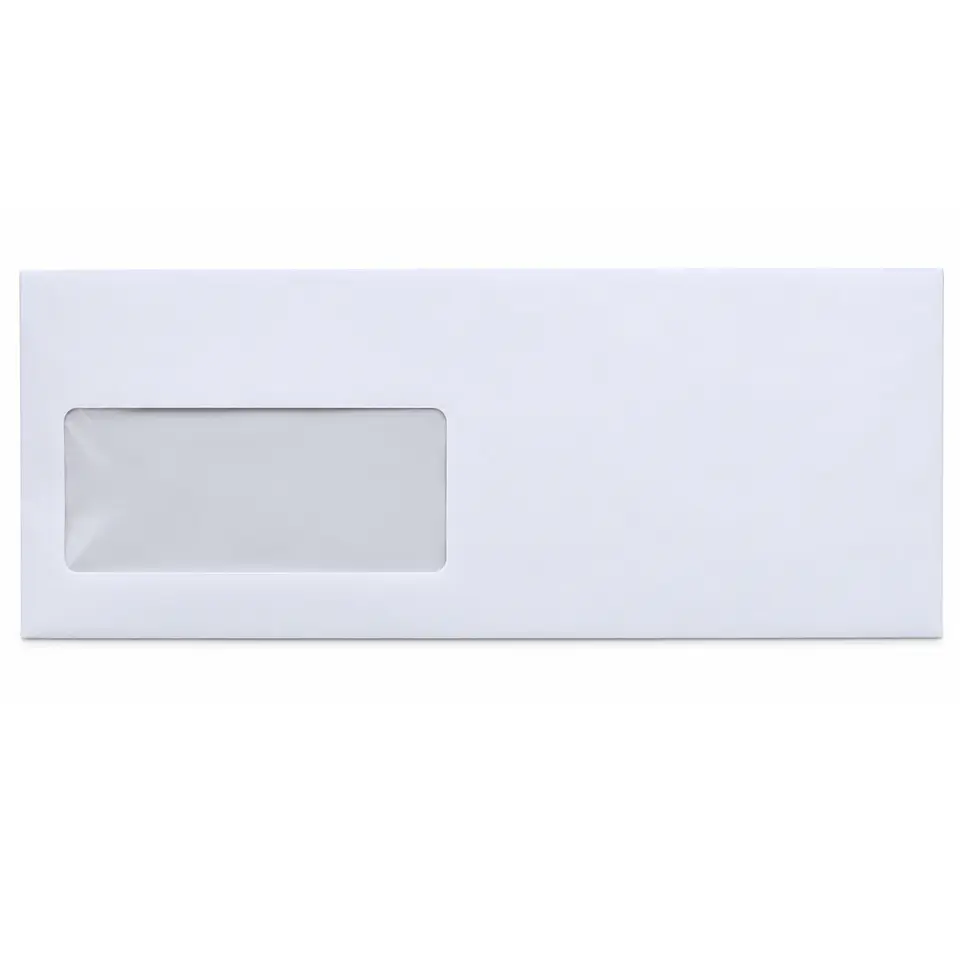 Sobre Americano Isofit Blanco con Ventana 23 × 10 cm – 80 g 1