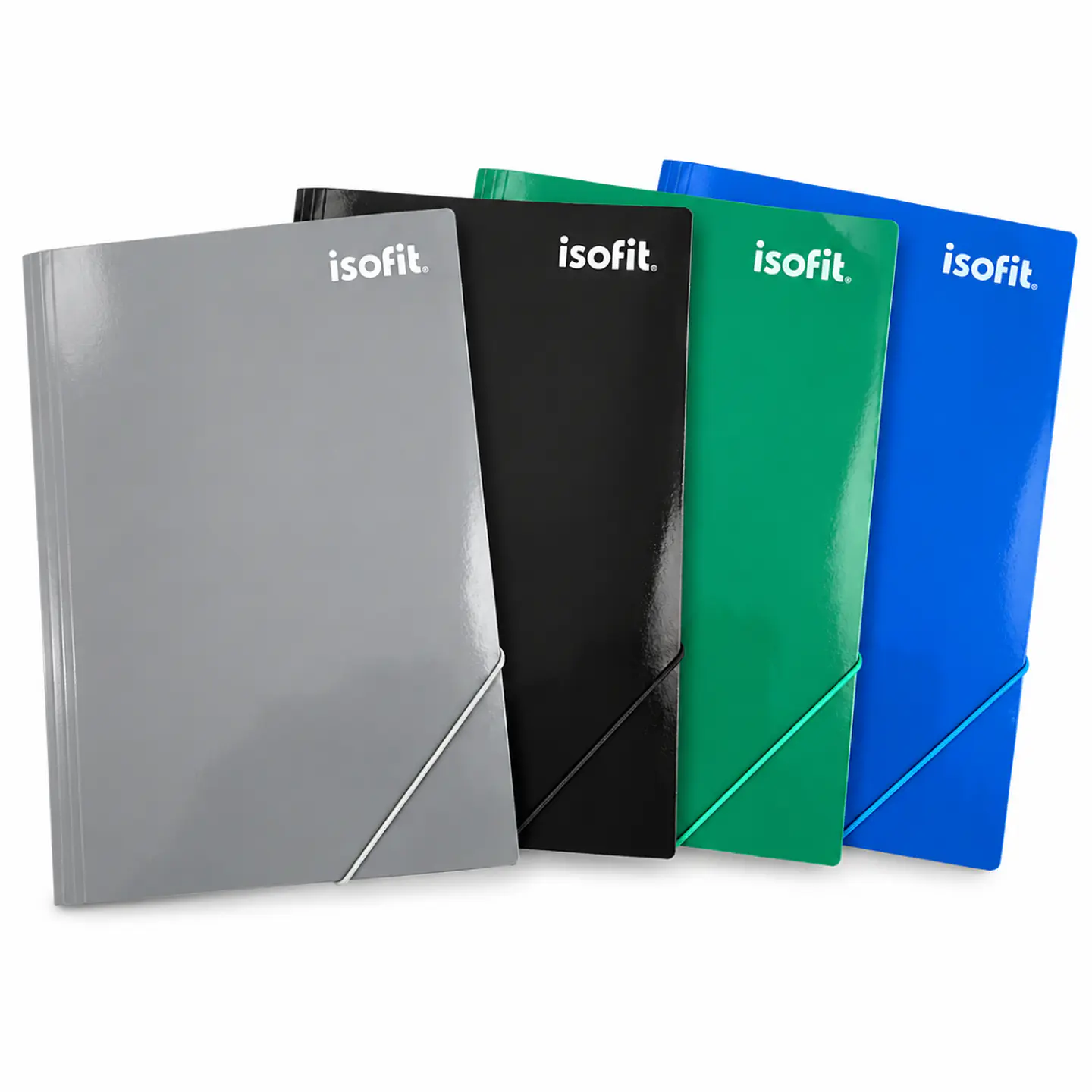Carpeta Con Elástico Oficio Isofit  1