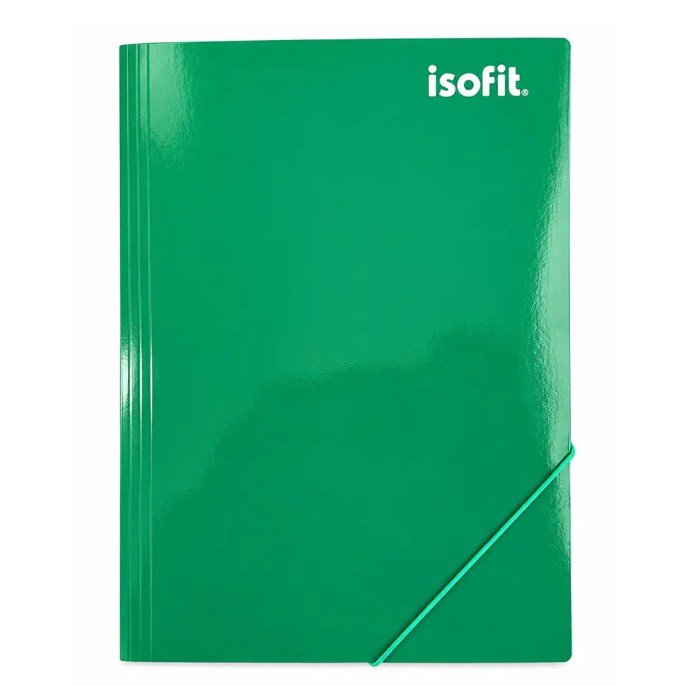 Carpeta Con Elástico Oficio Isofit  3