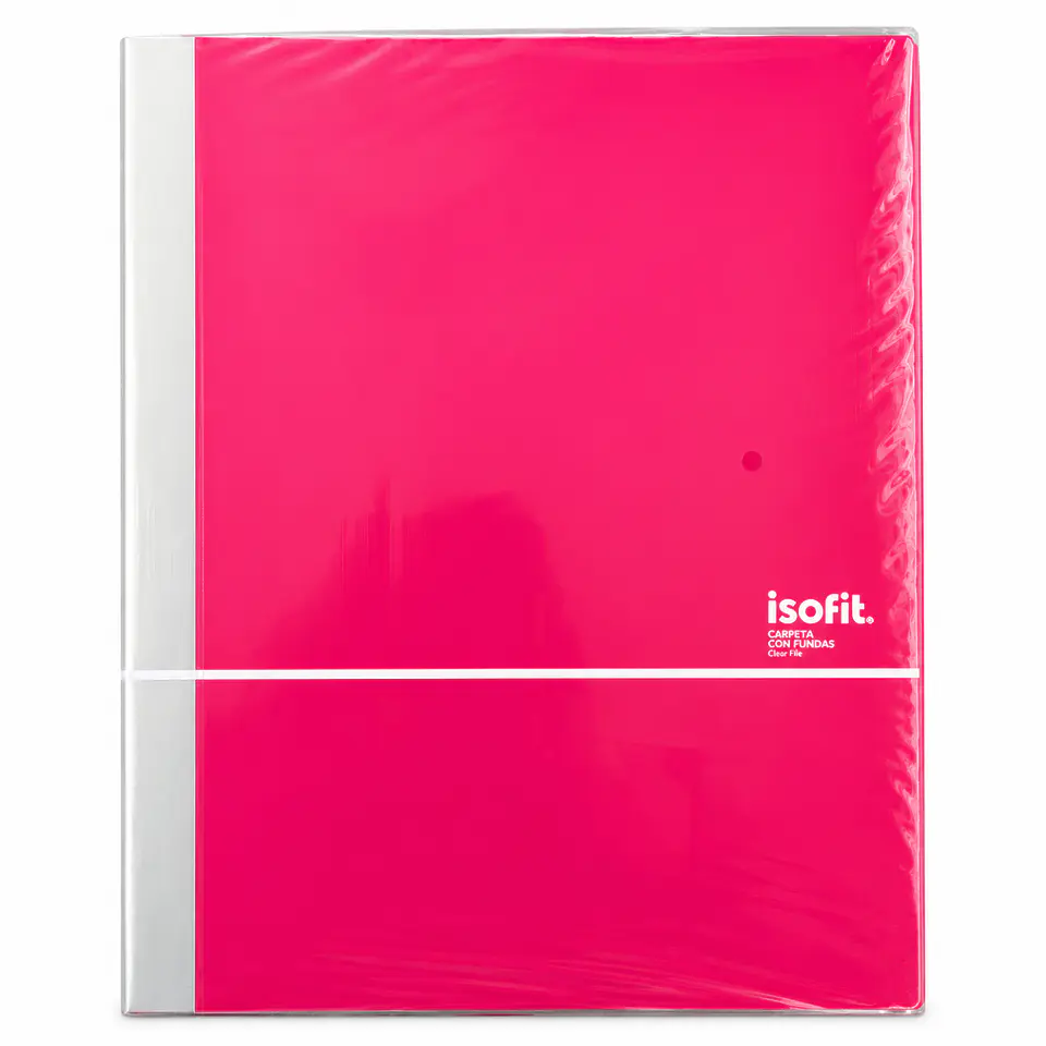 Carpeta Con 20 Fundas Isofit Para Documentos A4 Oficio 2