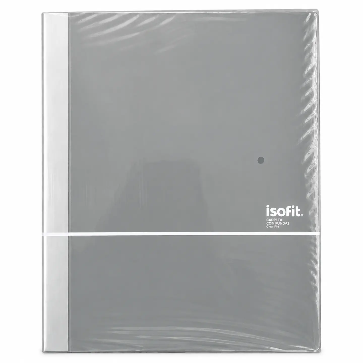 Carpeta Con 20 Fundas Isofit Para Documentos A4 Oficio 4