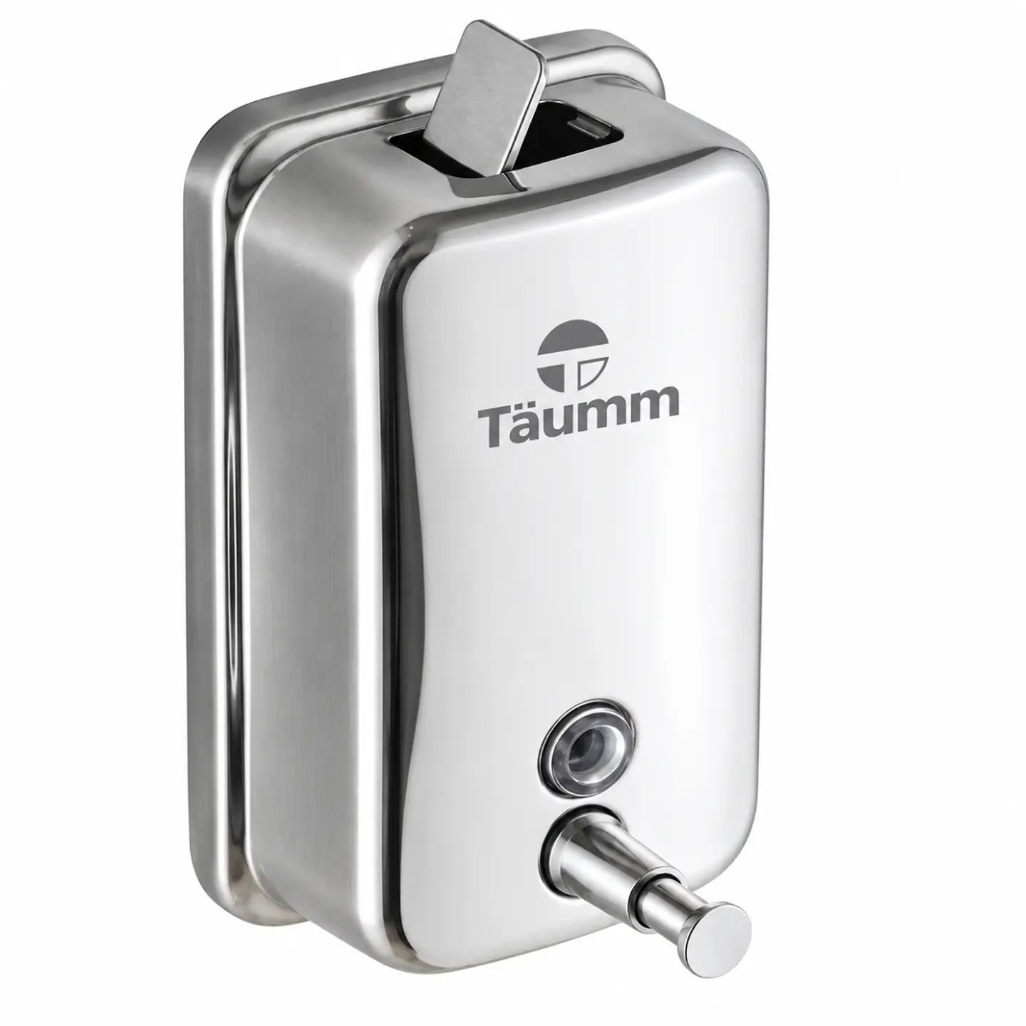 Dispensador De Jabón Muro Acero Inoxidable 500 Ml Taumm 1