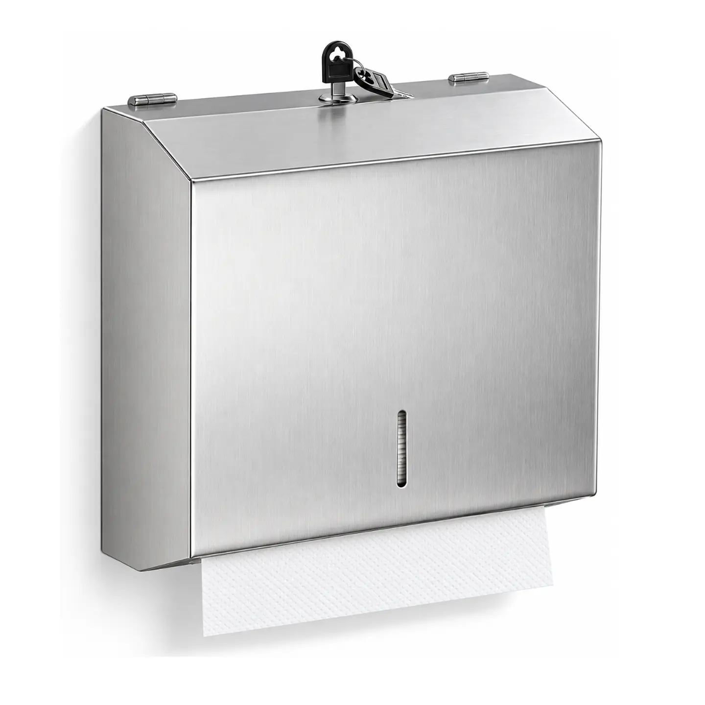 Dispensador Papel Interfoliado Acero Inoxidable Taumm 1