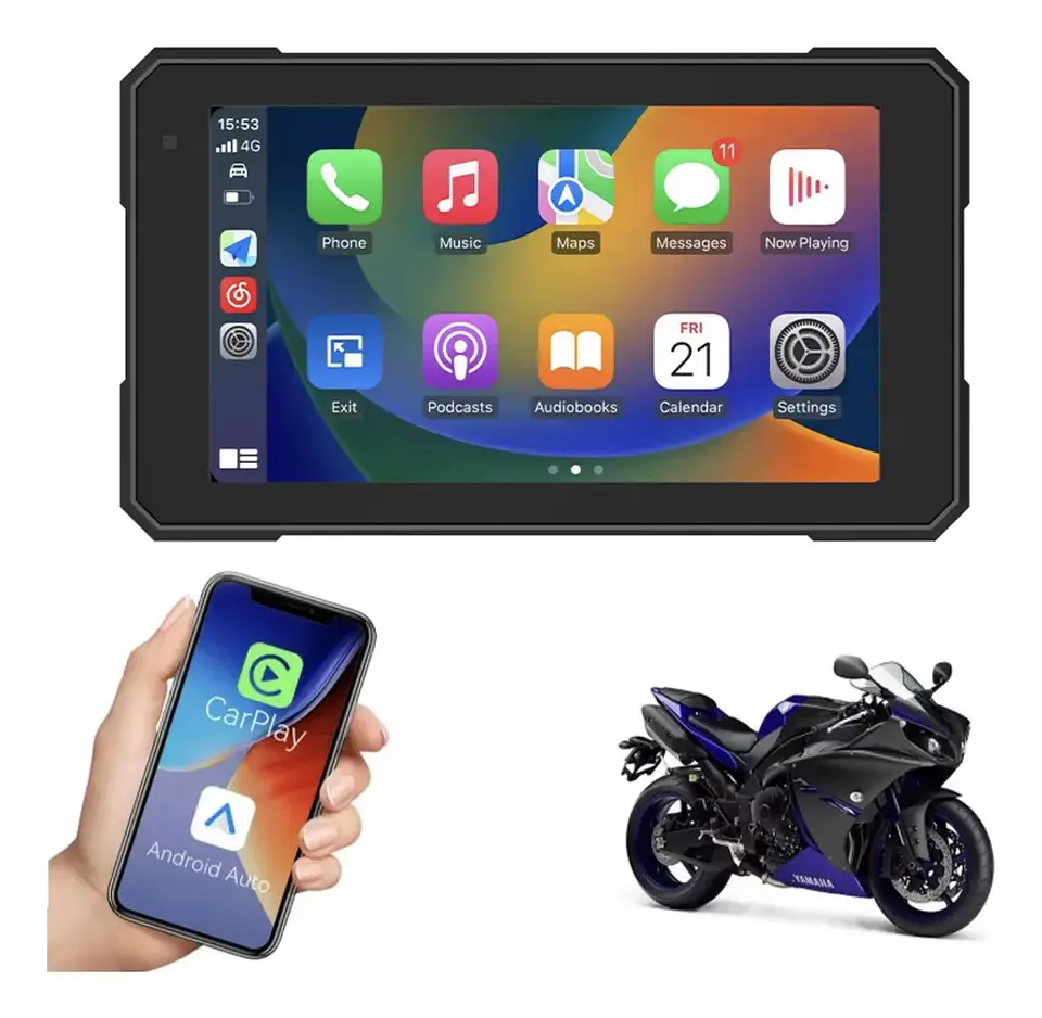 Pantalla Carplay&Android Auto para Moto 5