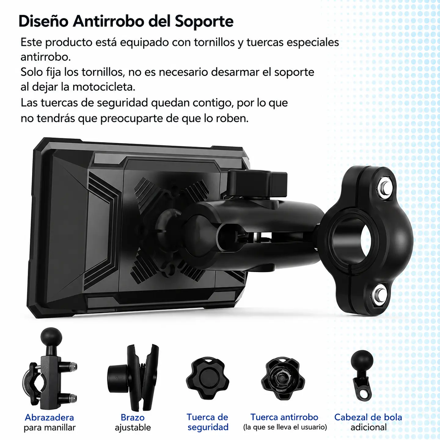 Pantalla Carplay&Android Auto para Moto 5