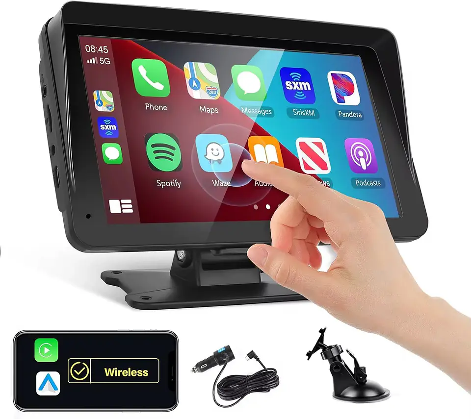 Pantalla Carplay&Android Auto 7