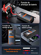 Arrancador De Batería con Compresor/linterna/powerbank. Incluye Bolso - Miniatura 2