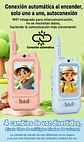 Walkie Talkie para niños con cámara Pack Rosa/Celeste - Miniatura 3