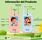 Walkie Talkie para niños con cámara Pack Rosa/Celeste - Miniatura 4