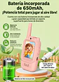 Walkie Talkie para niños con cámara Pack Rosa/Celeste - Miniatura 5