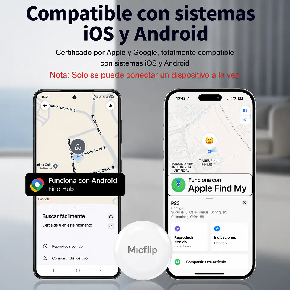 Rastreador Localizador compatible Android y iOS Iphone 2