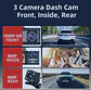 Cámara Dashcam Triple Cámara. Incluye cámara de retroceso - Miniatura 3