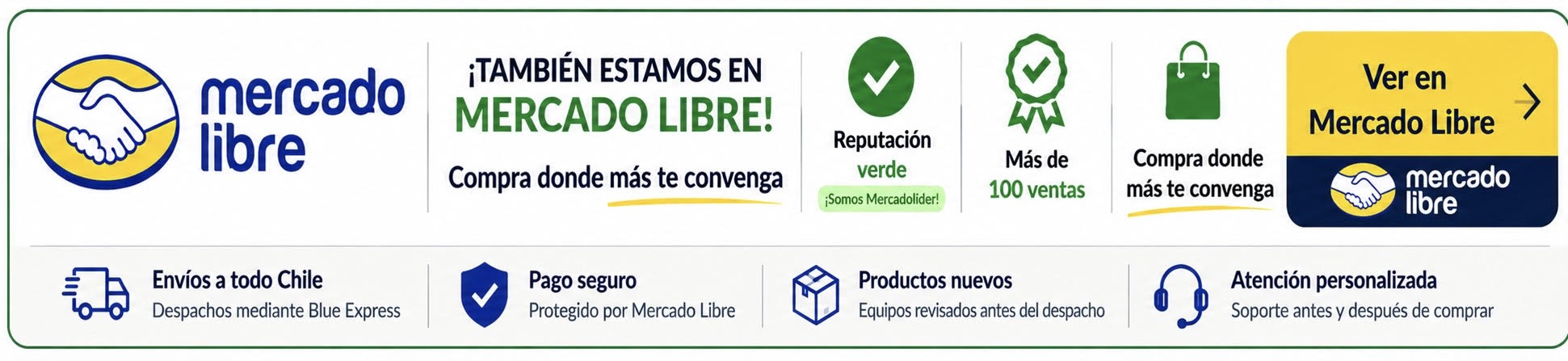 MYO Store también está en Mercado Libre