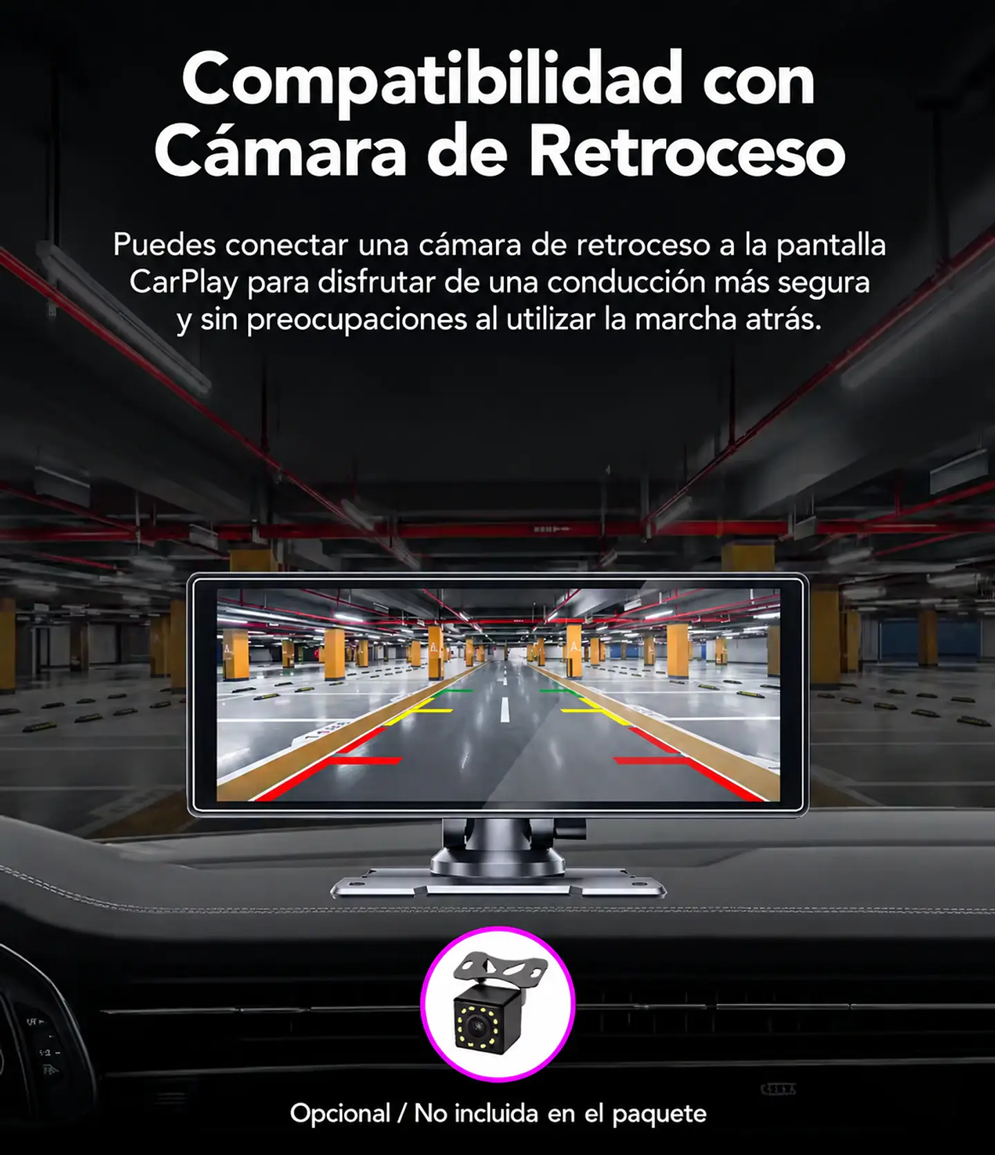 Pantalla Multimedia 10,26” CarPlay + Android Auto Inalámbrico 6