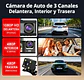 Cámara DVR 3 Canales 1080P WiFi para Auto + Cámara Trasera - Miniatura 5