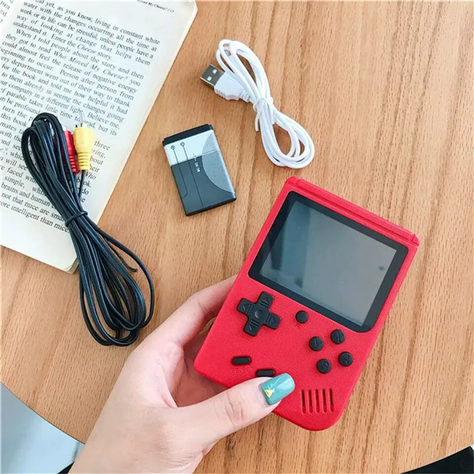 Consola Retro Portátil 500 Juegos con Pantalla a Color y Salida a TV + Joystick 4