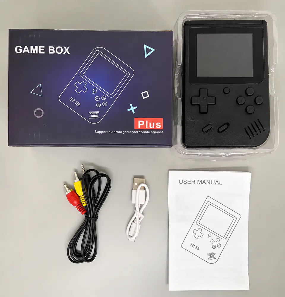Consola Retro Portátil 500 Juegos con Pantalla a Color y Salida a TV + Joystick 6