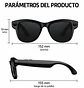Gafas Inteligentes M02X Pro Max 13MP IA/Wifi/Cámara + Estuche de carga - Miniatura 3
