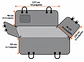 Protector funda Impermeable de Auto para Mascotas - Miniatura 2