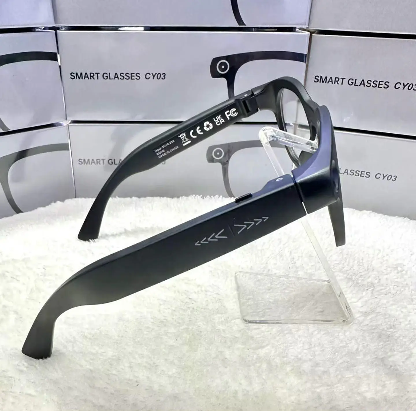 Lentes y gafas inteligentes con cámara 8MP. Fotos y videos 2