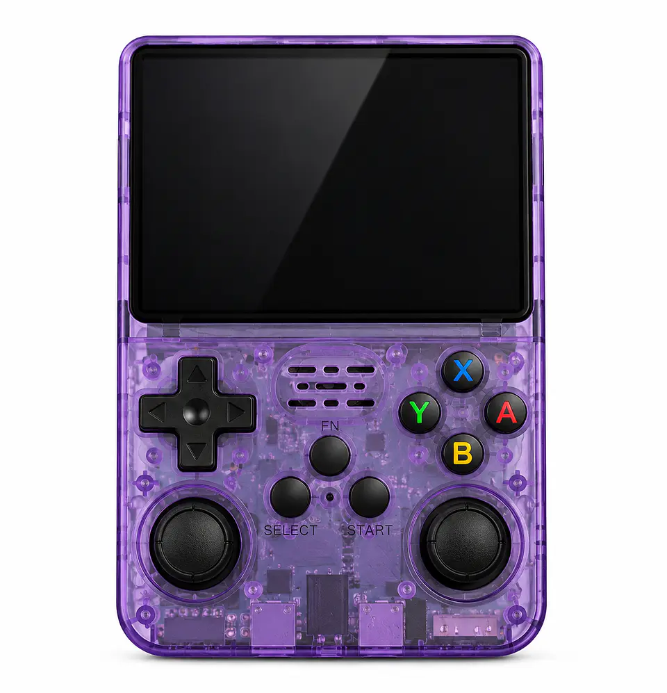 Consola Retro R36S Portátil 64GB Versión con ArkOS Pantalla 3.5 + Bolso 2