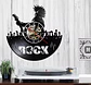 Reloj de Pared LED Rock Vinilo 30 cm – Decoración Musical - Miniatura 5