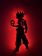 Lámpara LED Decorativa Goku 3D con Control Remoto y 16 Colores - Miniatura 3