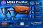 Gafas Inteligentes M02X Pro Max 13MP IA/Wifi/Cámara + Estuche de carga. USAD0 pocas veces - Miniatura 9