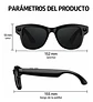 Gafas Inteligentes M02X Pro Max 13MP IA/Wifi/Cámara + Estuche de carga. USAD0 pocas veces - Miniatura 3