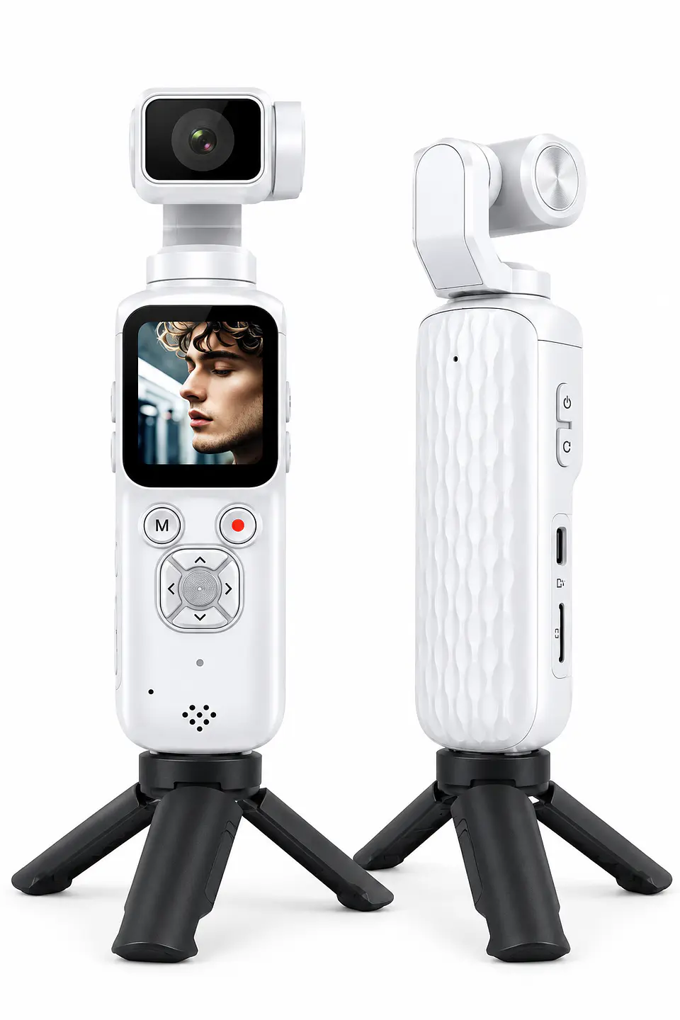 Cámara Pocket Vlog 4K Gimbal IA Wifi Seguimiento Facial 16